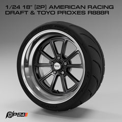 18" American Racing DRAFT Wheels & Toyo Tires