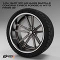 18–20-Inch US Mags Bastille Concave Forged Wheels & Nitto NT555 G2 Tires – Set of 4