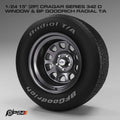15" Cragar 342 D Window w/ BFG Radial T/A