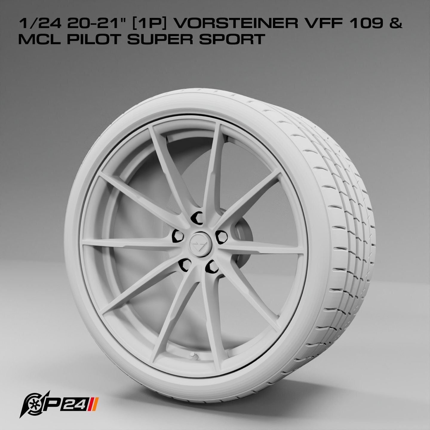 20–21-Inch Vorsteiner VFF 109 Wheels & MCL Pilot Super Sport Tires – Set of 4