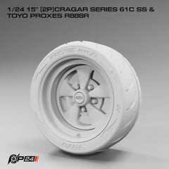 15" Cragar SS 5 Spoke Wheels & Toyo Proxes Tires