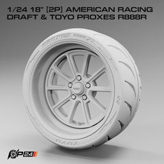 18" American Racing DRAFT Wheels & Toyo Tires
