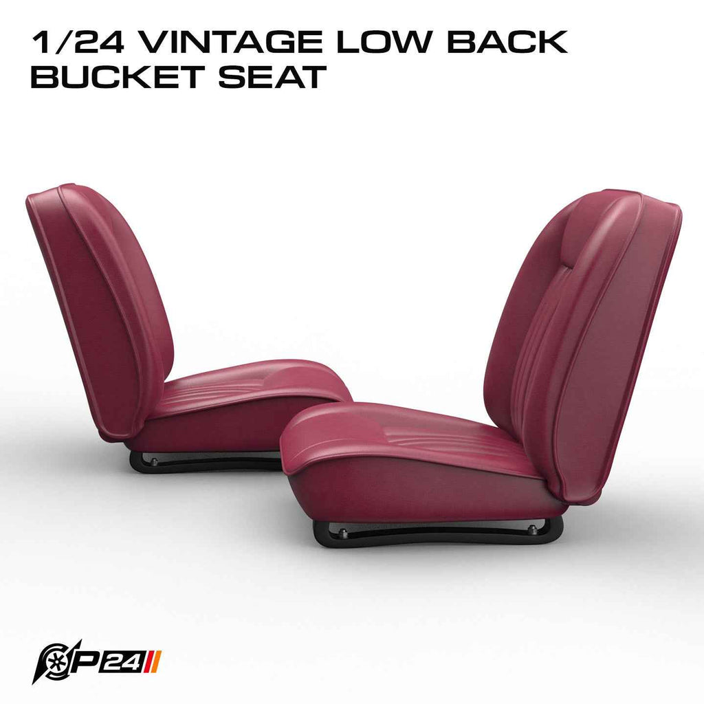 Vintage Low Back Bucket Seat