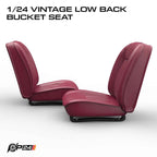 Vintage Low Back Bucket Seat