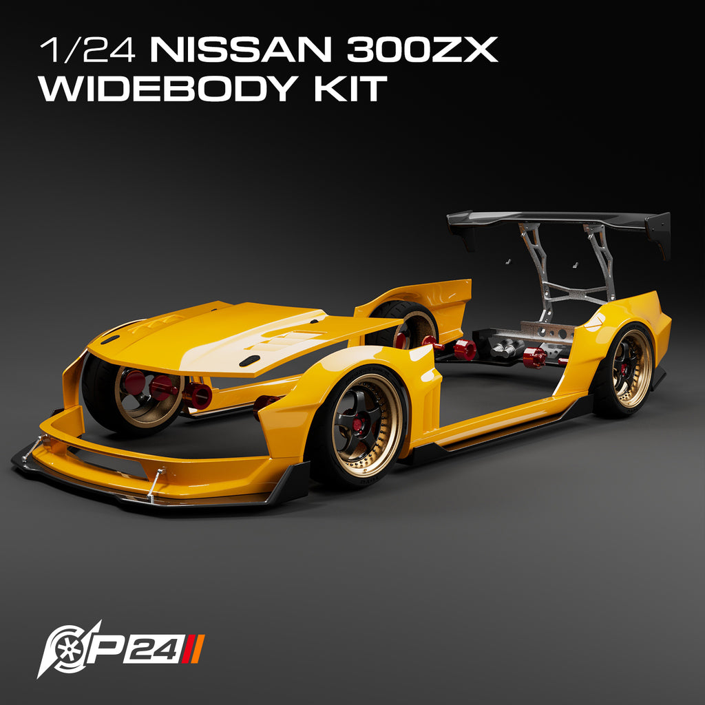 Nissan 300ZX Wide Body Kit – Tamiya 1/24 Scale Kit - Model Maker's Workshop