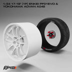 17–18-Inch Enkei PF01EVO Wheels & Yokohama Advan A048 Tires – Set of 4