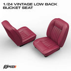 Vintage Low Back Bucket Seat