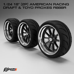 18" American Racing DRAFT Wheels & Toyo Tires