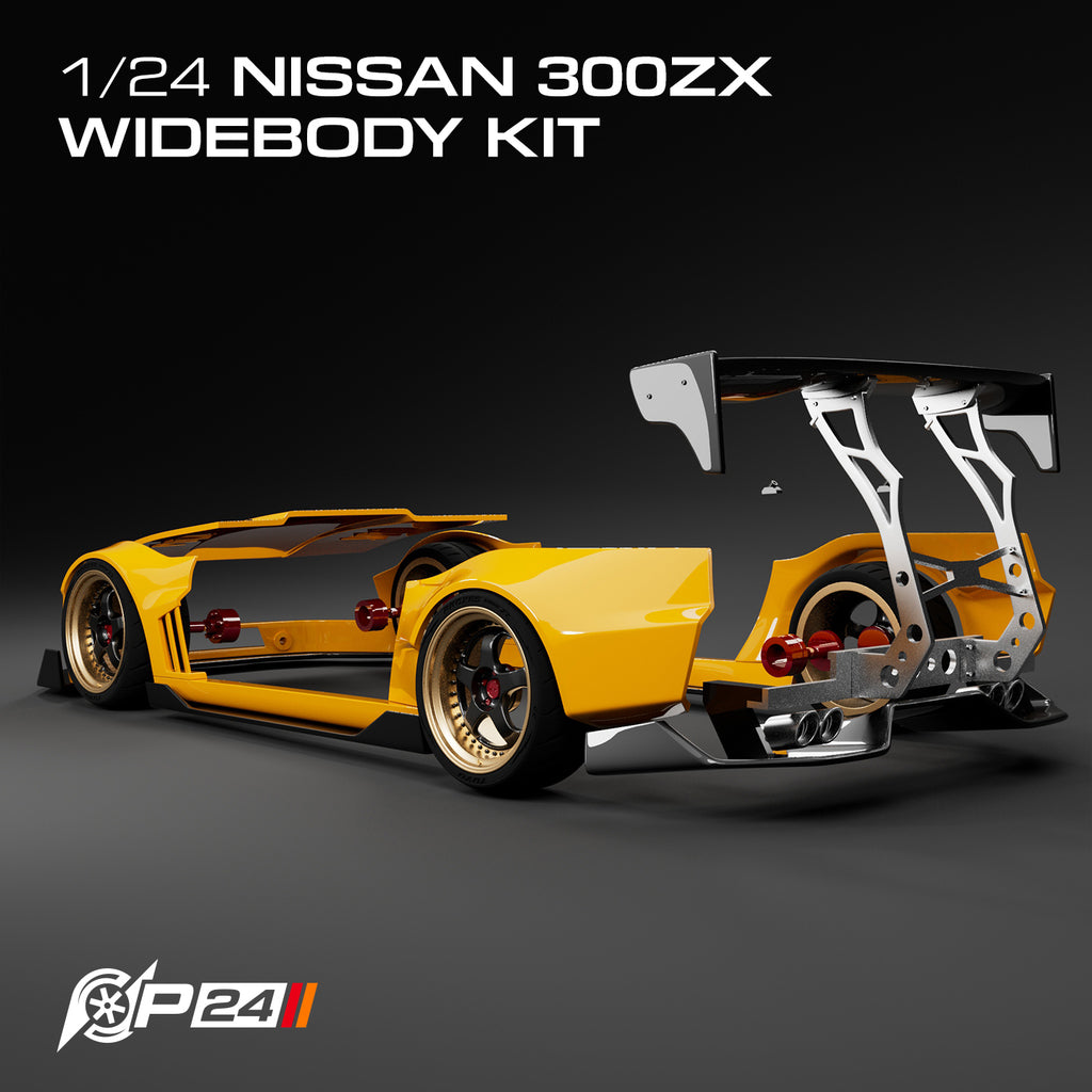 Nissan 300ZX Wide Body Kit – Tamiya 1/24 Scale Kit - Model Maker's Workshop