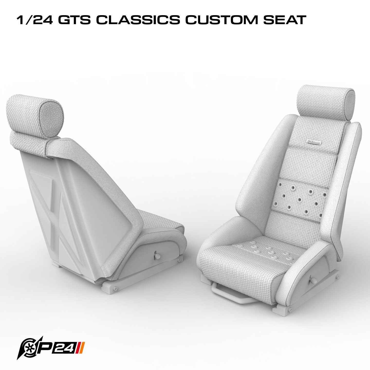 GTS Classics Custom Sport Seat Pair – 1/25 Scale