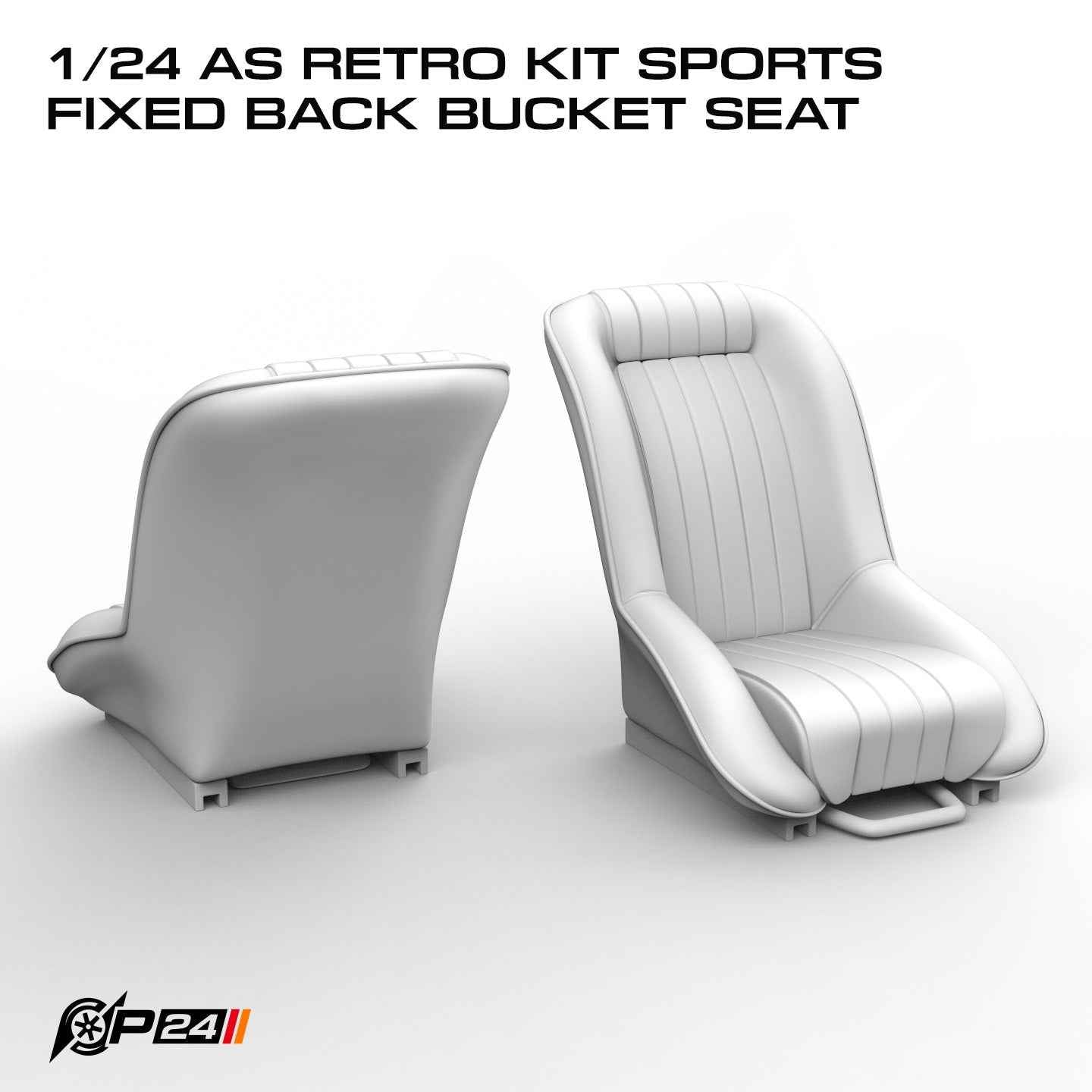 AS Retro Kit Sports Fixed Back Bucket Seat