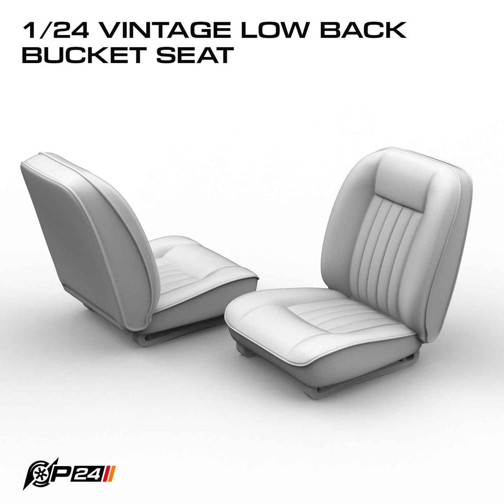 Vintage Low Back Bucket Seat