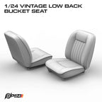 Vintage Low Back Bucket Seat