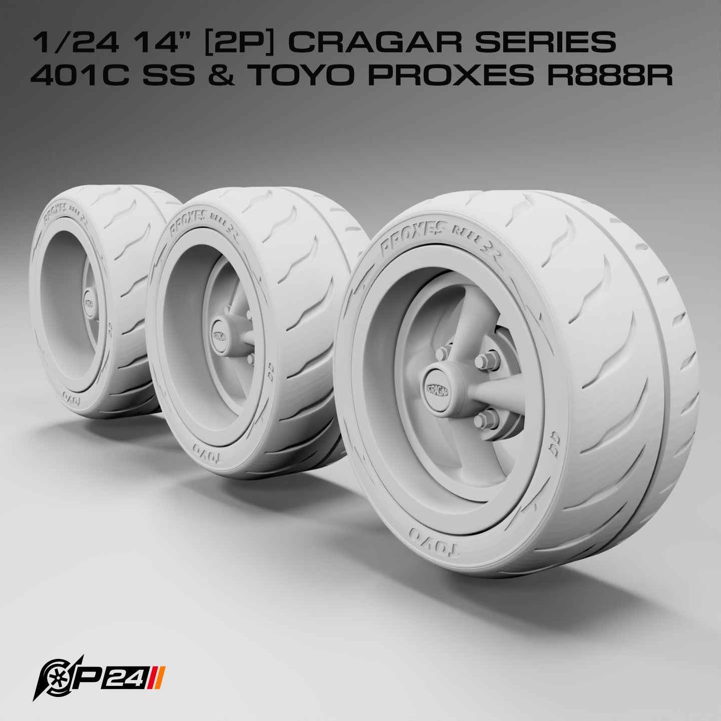 14" Cragar SS 4-Spoke Wheels & Toyo Proxes Tires