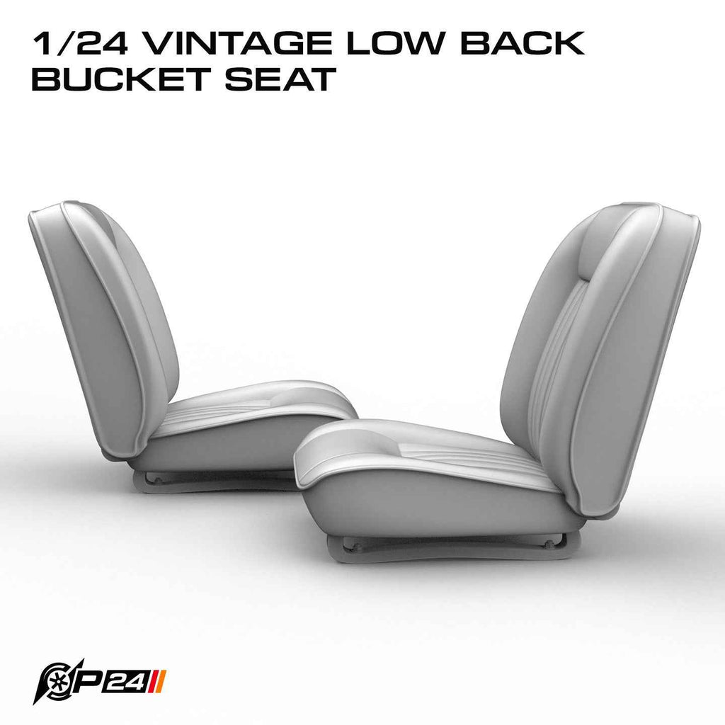 Vintage Low Back Bucket Seat