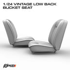 Vintage Low Back Bucket Seat