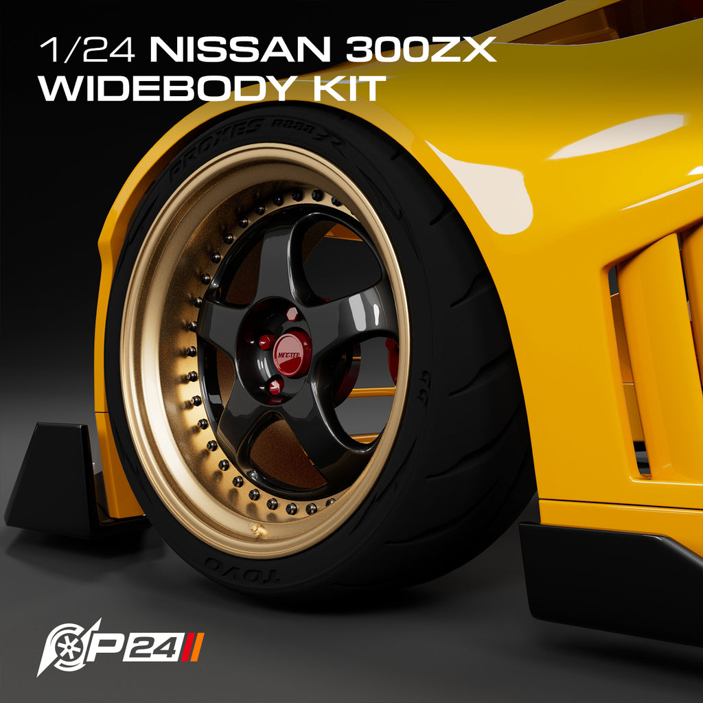 Nissan 300ZX Wide Body Kit – Tamiya 1/24 Scale Kit - Model Maker's Workshop