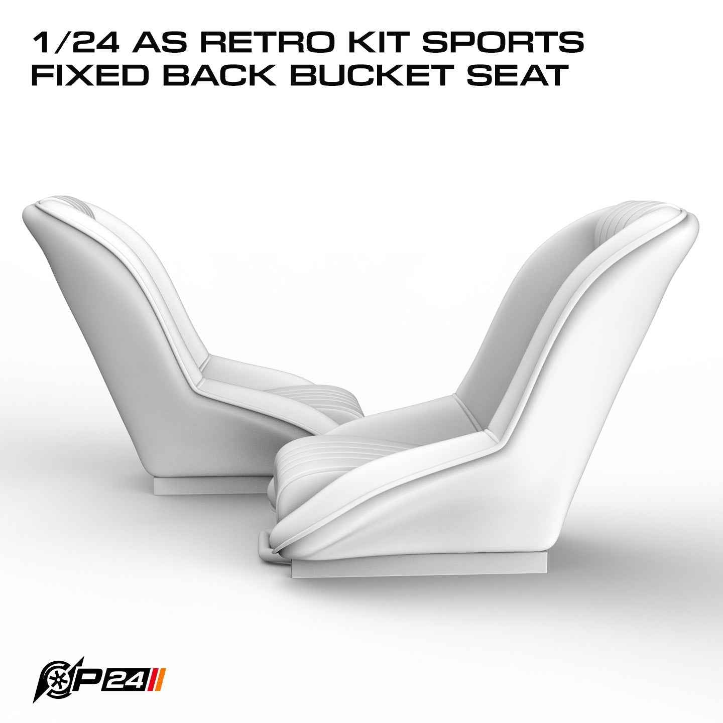AS Retro Kit Sports Fixed Back Bucket Seat