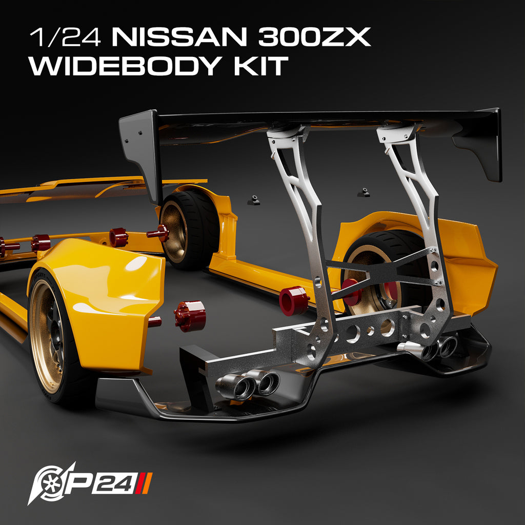 Nissan 300ZX Wide Body Kit – Tamiya 1/24 Scale Kit - Model Maker's Workshop