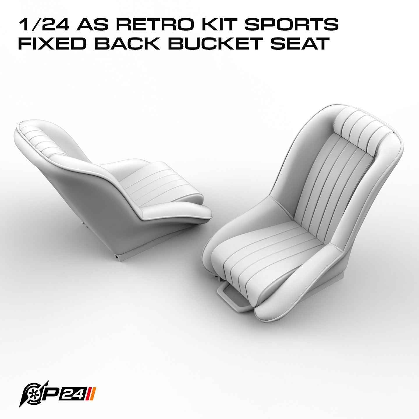 AS Retro Kit Sports Fixed Back Bucket Seat