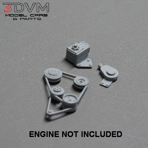 Power Steering And A/C Detail Pack - Ford V8 Small Block V8 Ecosystem