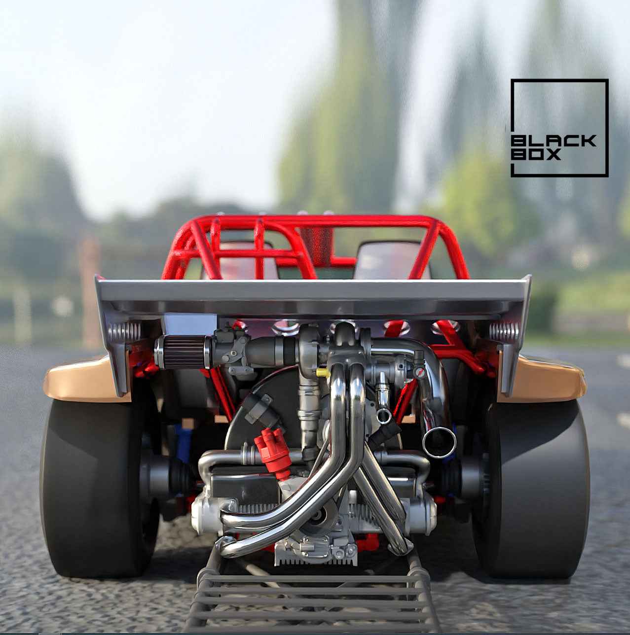 Dragster VW Manx Buggy Full Resin Model Kit