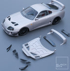 Tamiya Toyota Supra Mk4 Custom Hood & Aero Pack – 1/24 Scale